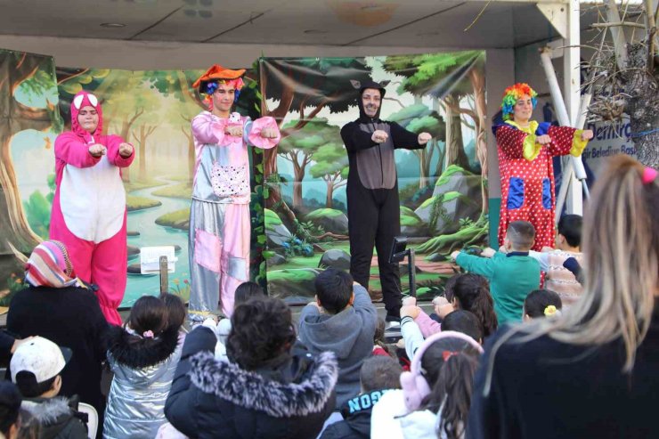 Yüreğir’de ara tatil çocuk şenliğiyle renklendi