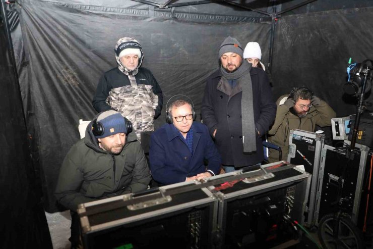 Vali Ziya Polat’tan "Veliaht" dizisi setine ziyaret