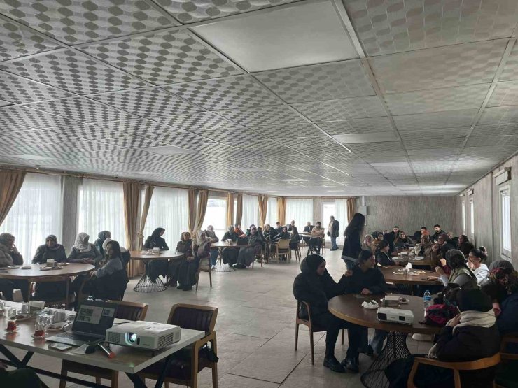 Diyadin’de bağımlılıkla mücadele semineri gerçekleştirildi