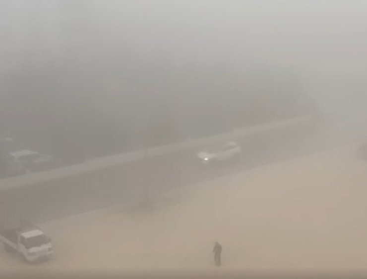 Gaziantep yoğun sis etkili