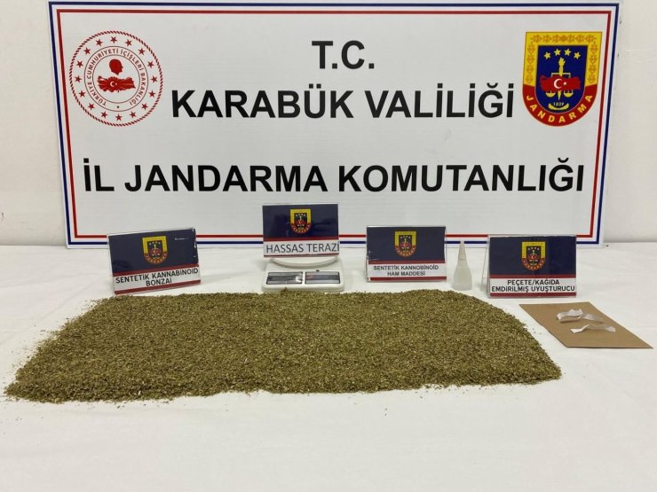 Karabük’te uyuşturucu operasyonu: 5 gözaltı