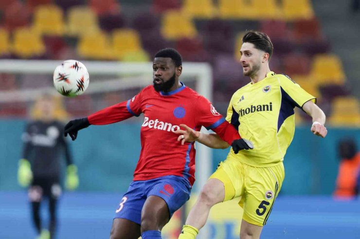 UEFA Avrupa Ligi: FCSB: 1 - Fenerbahçe: 1 (Maç sonucu)