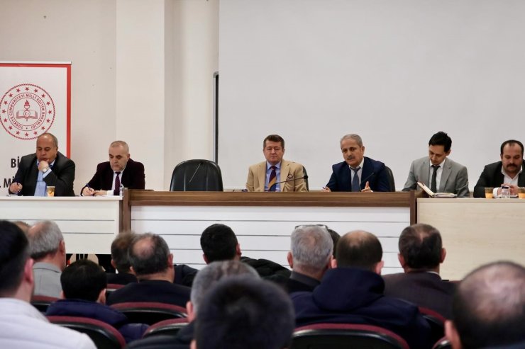 Bilecik’te eğitimde 2’inci dönem hazırlık toplantısı yapıldı