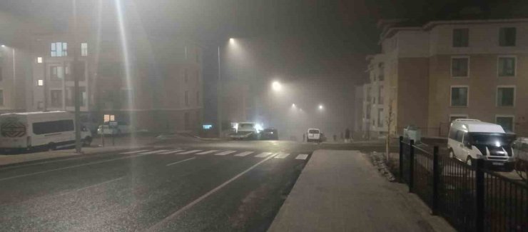 Gölbaşı’nda yoğun sis etkili oldu