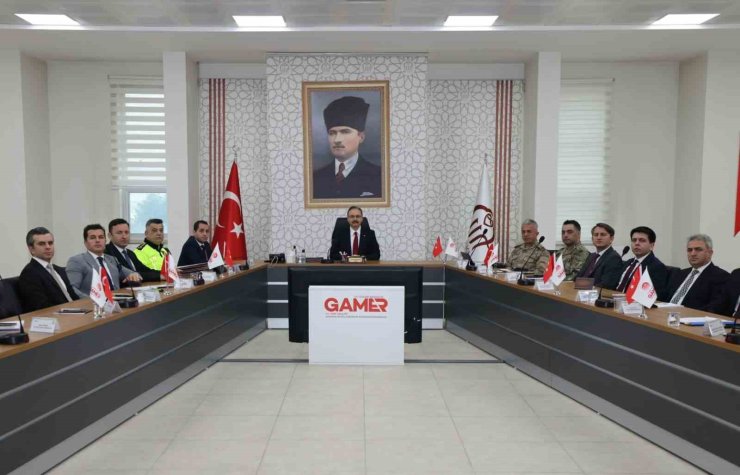 Vali Kızılkaya: "Bir önceki yılın ocak ayına kıyasla asayiş olaylarında yüzde 14 oranında azalma sağlanmıştır"