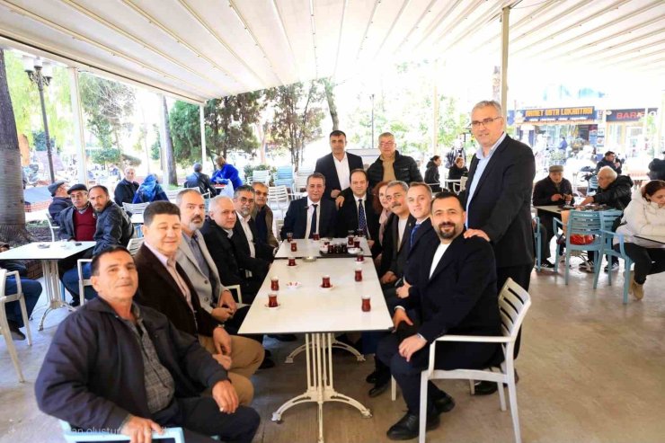 Başkan Yetişin ve CHP grubu Turistik Park’ta bir araya geldi