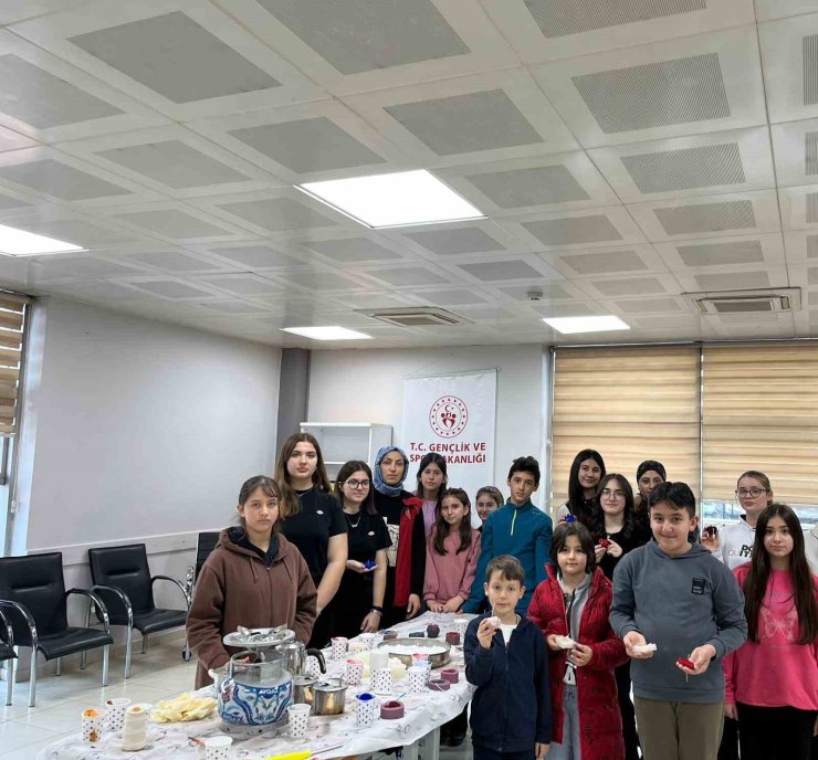 Mum atölyesi ilgi gördü