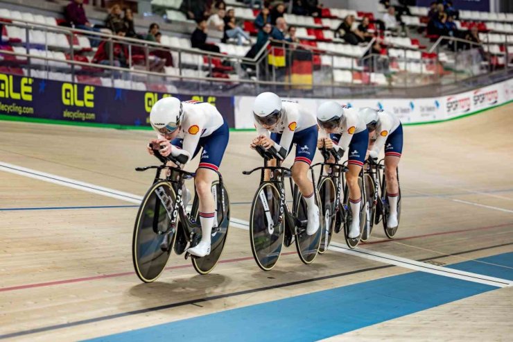 UEC 2026 Avrupa Pist Bisikleti Şampiyonası’nda rekorla dolu ikinci gün