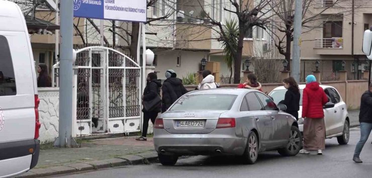 Sakarya’da kız yurdundaki patlamanın hasarı görüntülendi