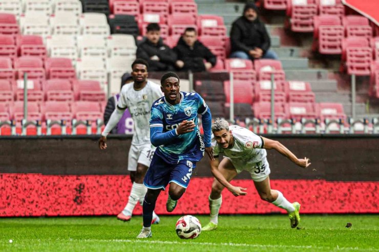 Ziraat Türkiye Kupası: Samsunspor: 0 - Bodrum FK: 0 (İlk yarı)