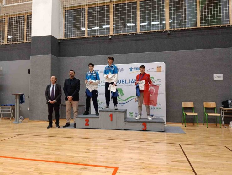 Eskişehirli sporcu, uluslararası şampiyonada 3’üncü oldu