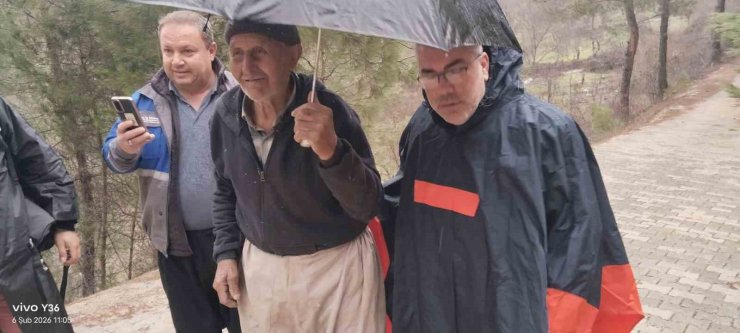 Kayıp alzaymır hastası ormanlık alanda bulundu