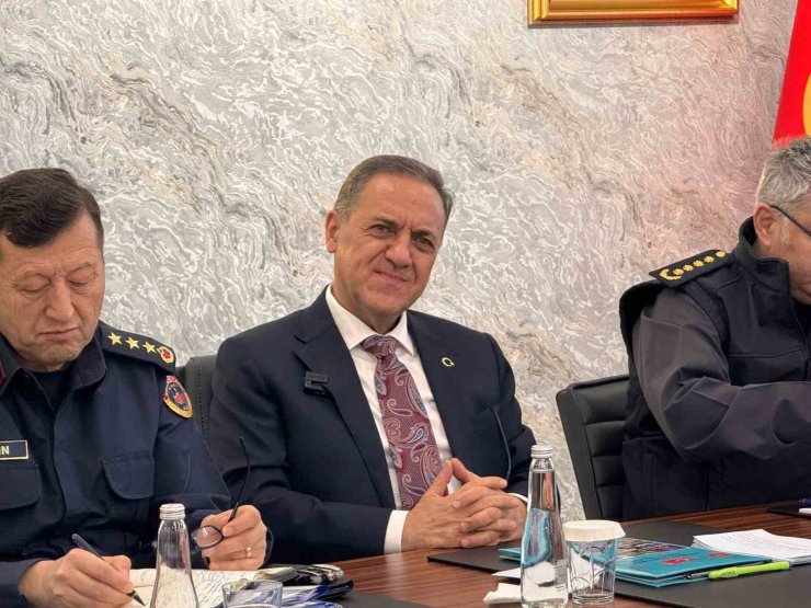 Vali Usta, 2025 yıllı asayiş verilerini paylaştı