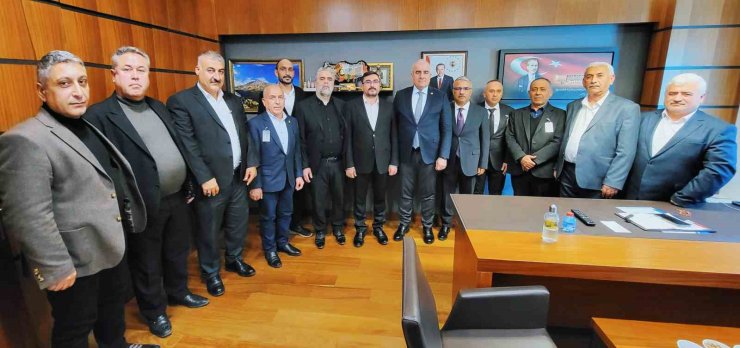 AESOB heyetinden TBMM’de esnaf gündemi