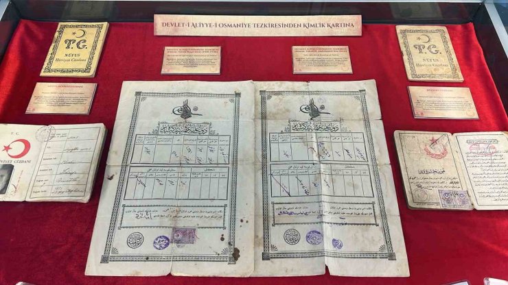 Bayburt’ta 150 yıllık nüfus arşivi sergilendi