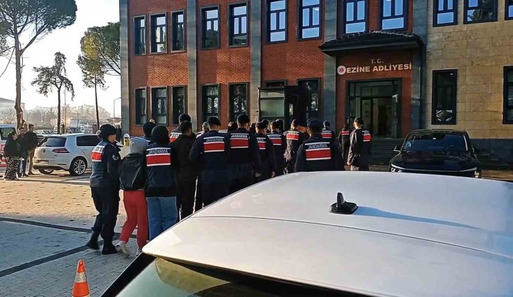 Çanakkale’de jandarmadan uyuşturucu operasyonuna 8 tutuklama