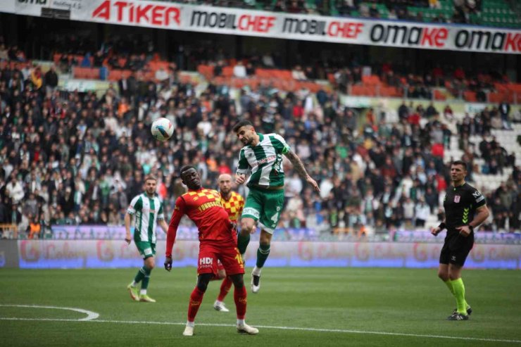 Konyaspor ile Göztepe 14. randevuda