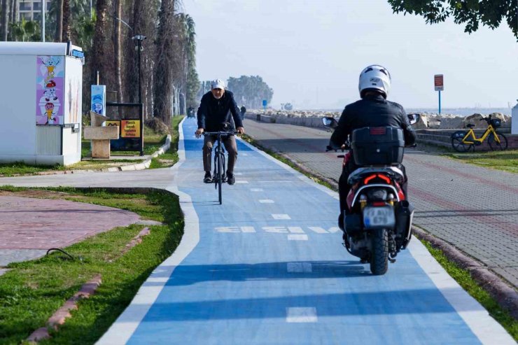 Mersin’de yürüyüş ve bisiklet yolları 20 kamerayla izleniyor