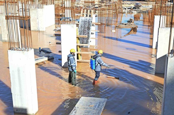 Büyükşehir’den haşere ve vektörlere karşı kış mücadelesi