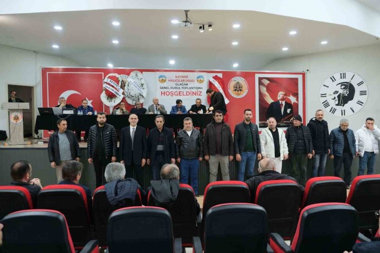 Halıcılar Odası’nda Mustafa Demiryürek dönemi