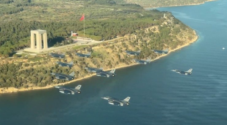 MSB’den elektronik harp destekli ‘çok uçaklı taarruz’ eğitimi