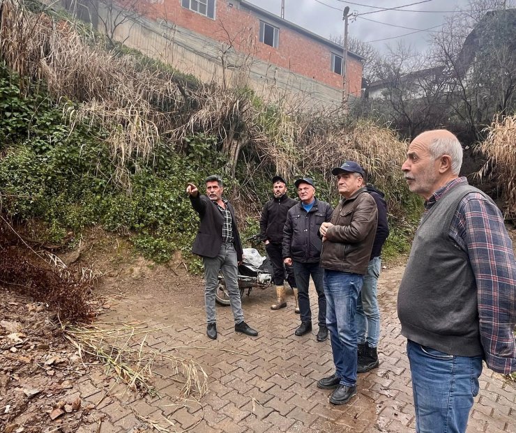 Sultanhisar’da ekipler yağış sonrası sahada