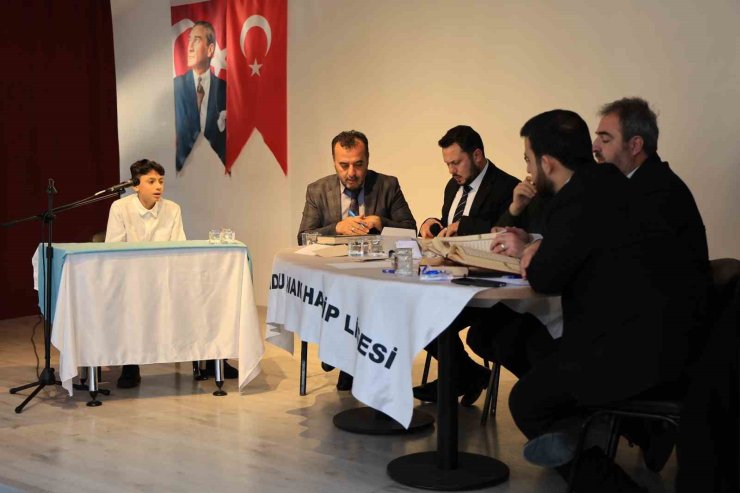 Çameli Kur’an bülbüllerinenev sahipliği yaptı