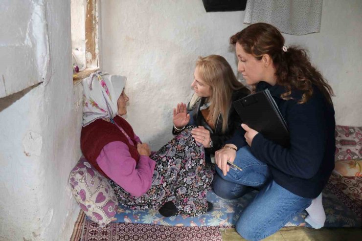 Bozdoğan Belediyesi, hasta ve bakıma muhtaç vatandaşları yalnız bırakmıyor