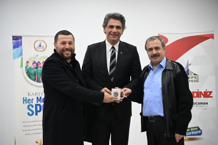 Kartepe Belediye Başkanı Kocaman, veteran sporcularla buluştu