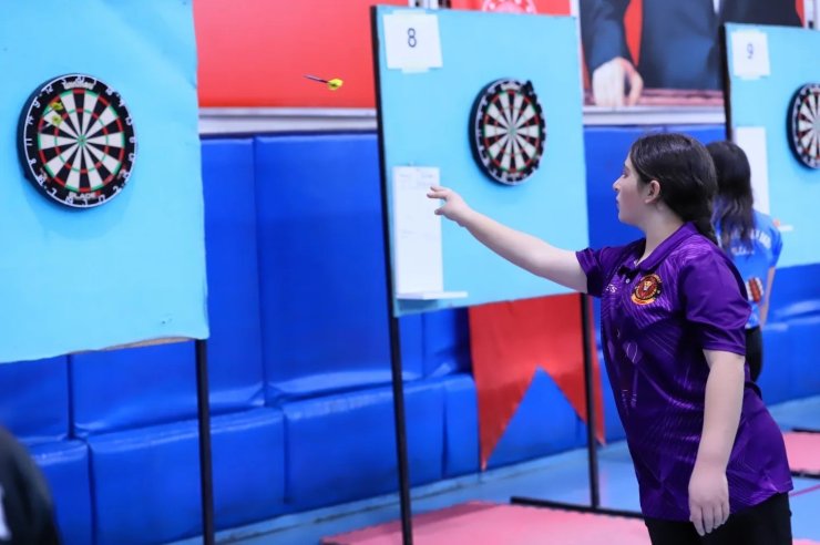 Dart Türkiye şampiyonası 4. etap yarışmaları Denizli’de