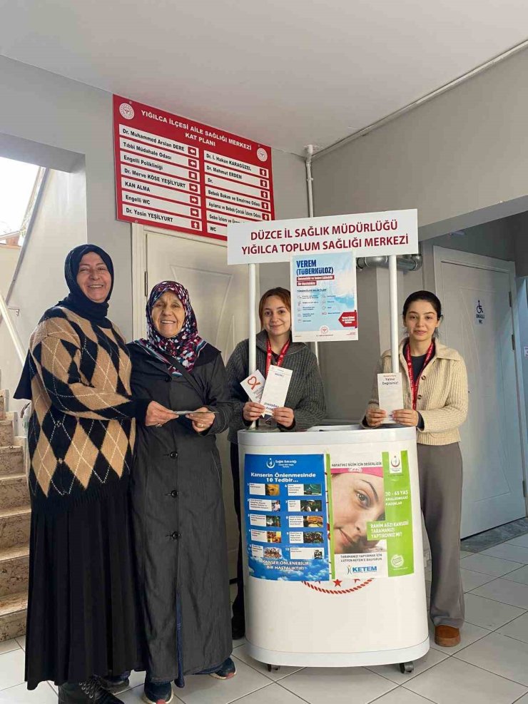 Kanser farkındalığı ve bulaşıcı hastalıklar anlatıldı