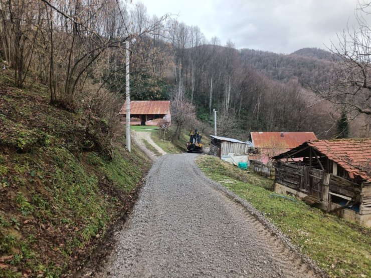 Düzce’de yol bakım çalışmaları tamamlandı