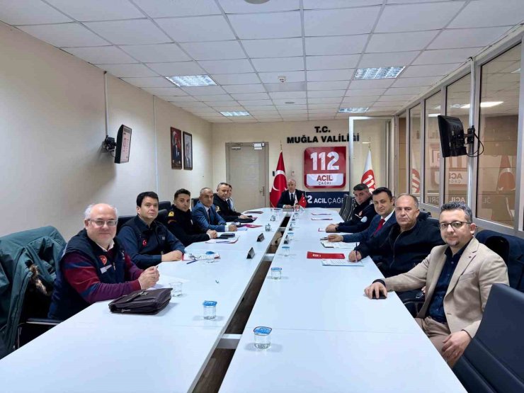 Muğla’da Acil Çağrı hizmetlerinde Şubat ayı toplantısı yapıldı