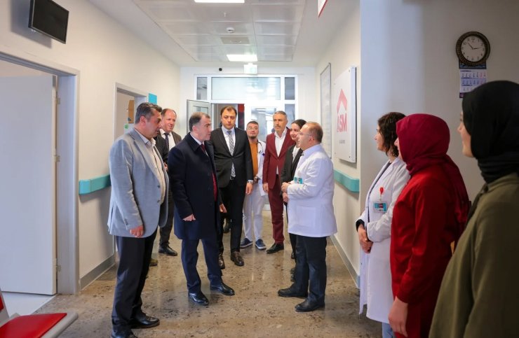 Vali Eldivan Aydıntepe’de incelemelerde bulundu