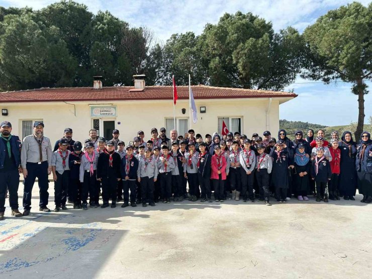 Aydın Diyanet İzcilik Kampı’nda 40 öğrenci İzcilik Yemini etti