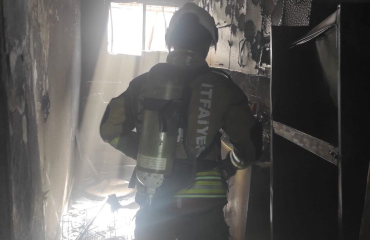 İskenderun’da müstakil ev yangını