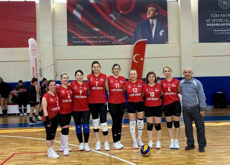 Datça’da filelerin şampiyonu MSKÜ oldu