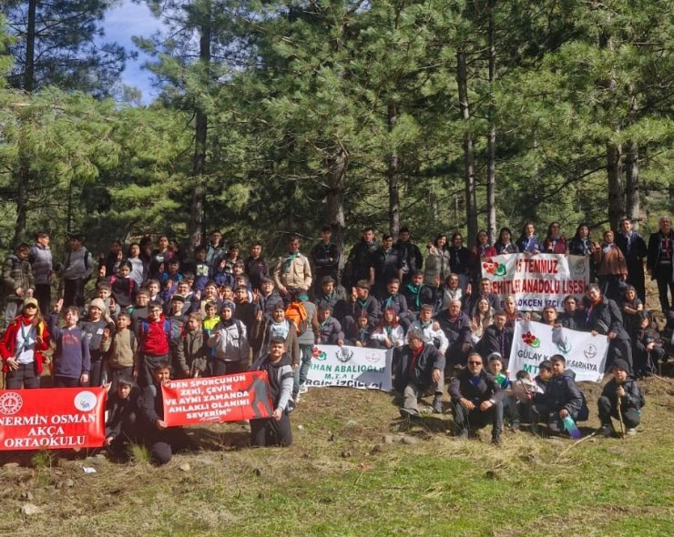 İzciler doğayla buluştu