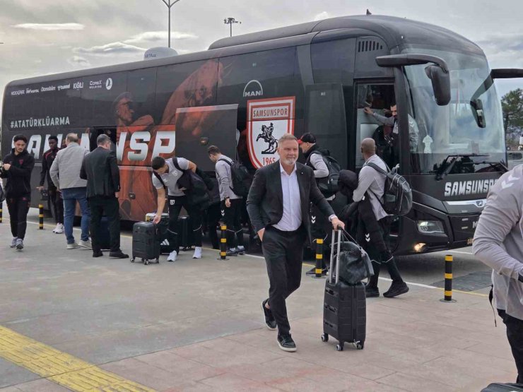 Samsunspor, Kuzey Makedonya’ya gitti