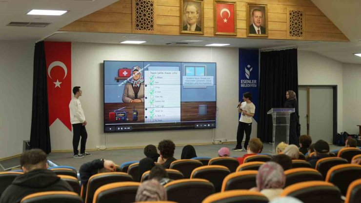 Afetlere hazırlık bu kez dijital oyunlarla öğretildi