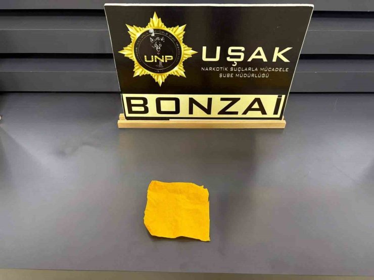 Uşak’ta uyuşturucu operasyonu: 3 tutuklama