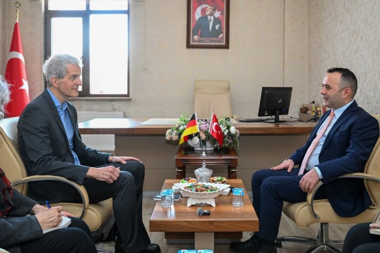 Almanya Federal Cumhuriyeti Büyükelçiliği elçisi Stefan Bredohl Erzurum’da