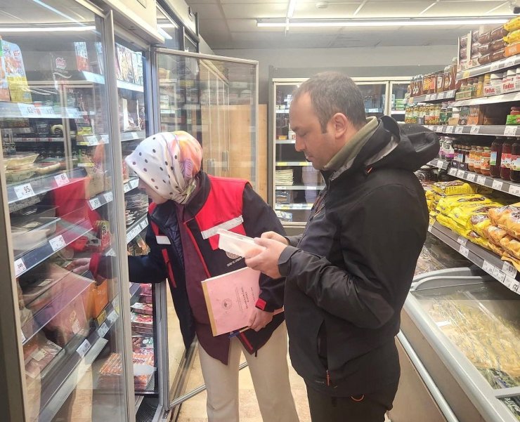 Altı ilçede gıda işletmelerine yönelik denetim