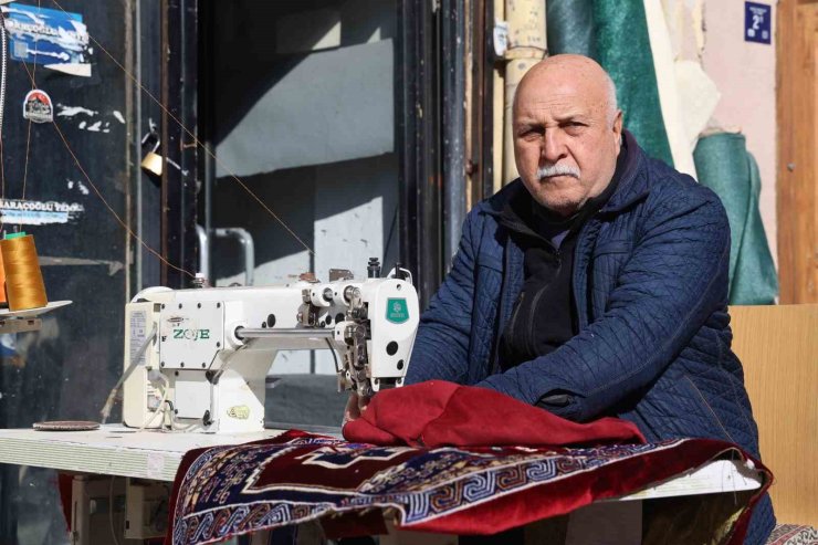 Kırşehir’de kış sezonunda şark köşesine ilgi arttı