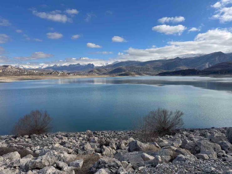 İvriz Barajı’nda su seviyesi yükseldi