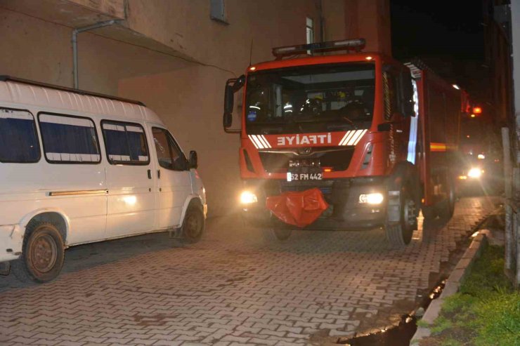 Ordu’da sahur vakti baca yangını panik oluşturdu