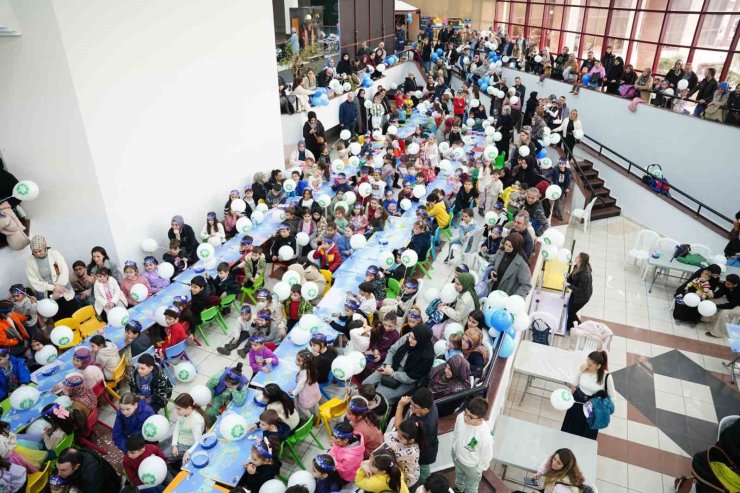 Yıldırım’da minikler için iftar vakti