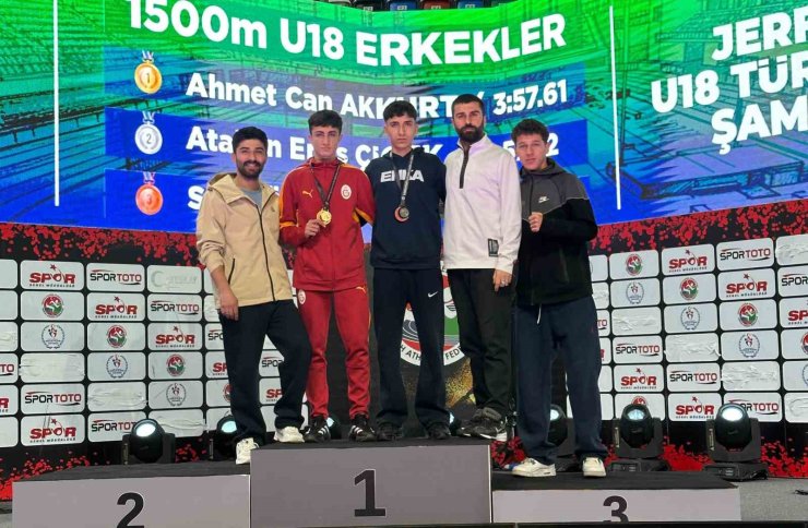Adil Sani Konukoğlu Spor Lisesi sporcularından üç Türkiye şampiyonluğu
