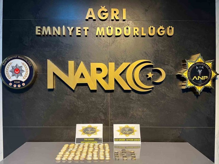 Ağrı’da uyuşturucu operasyonunda 8 kişi tutuklandı