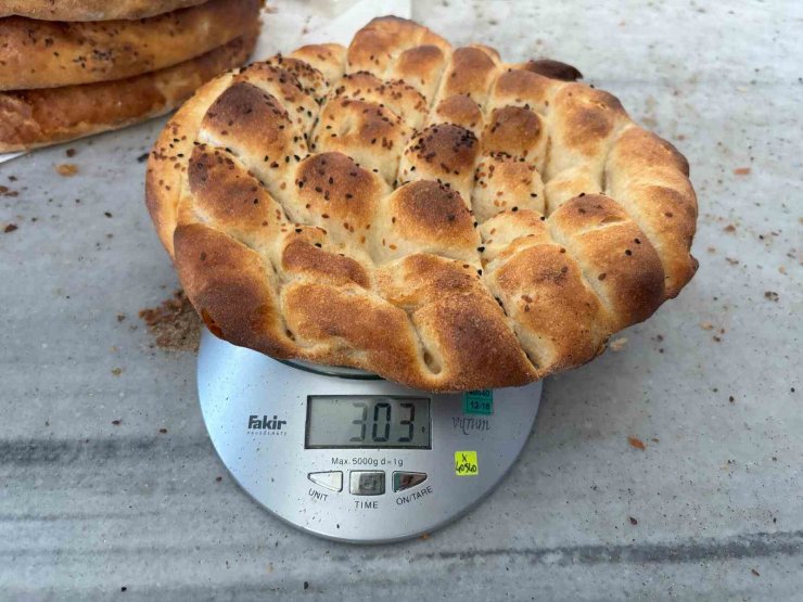 Bilecik’te gramajı düşük pide satanlara zabıta engeli